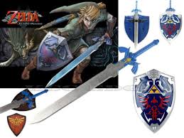 You can switch between the two by accessing the options from the menu and toggling casual controls (on for one handed mode, off for two handed mode). Full Size Legend Of Zelda Link S Hylian Shield Link S Master Sword Combo Set Ebay