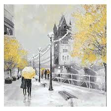 Which is the best romantic painting for sale? Arthouse Orche London Couple Hand Painted Canvas Bonprix