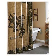 Browning 3d Buckmark Shower Curtain Bass Pro Shops Rustic Shower Curtains Curtains Shower Curtain