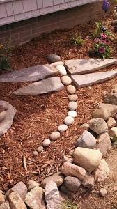 Creativity With Rocks In The Garden Dragon Fly Rock Formation And Decor Rock Garden Landscaping Backyard Landscaping Garden Projects