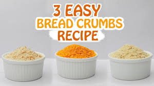 Or bake them in the oven to make dried breadcrumbs. 3 Easy Bread Crumbs Recipe Youtube