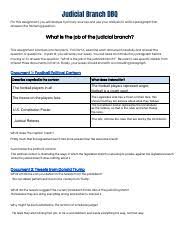 Found worksheet you are looking for? Judicial Branch Dbq Project Judicial Branch Dbq For This Assignment You Will Analyze 5 Primary Sources And Use Your Analysis To Write A Paragraph That Course Hero