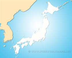 Japan physical vector map stock vector royalty free 575953930. Japan Blank Map By Freeworldmaps Net