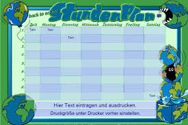 Sie drucken diesen zwar aus, versehen ihn aber gleichzeitig mit dem vermerk „muster. Stundenplan Download Freeware De