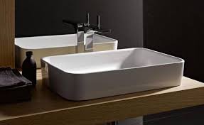 We love the open shower that creates the illusion of even more space to move around. Modern Bathroom Ideas Latest Trends In Rectangular Bathroom Sinks Modern Bathroom Sink Rectangular Sink Bathroom Bathroom Top