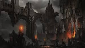 Dark fantasy landscape theme mainly focuses on imaginary landscapes with a somewhat dreadful ambience and tiny figures on the background that no doubt inspire awe. Dark Fantasy Landscape Windows Themes