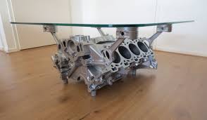 Used as a coffee table, this product will fit perfectly in?your home or in your office. Jaguar V8 Engine Block Coffee Table 80 X 80 X 35 Cm Catawiki