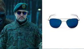 Colonel Mccullough Woody Harrelson Sunglasses In Planet Of The Apes Planet Of The Apes Sunglasses The Planet Of The Apes