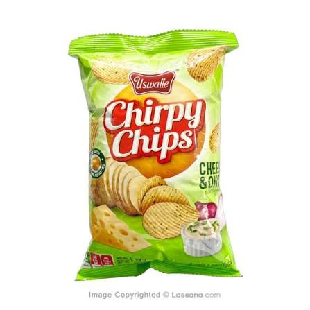 Chirpy Chips cheese 73g