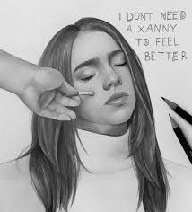 Billie Eilish Drawings By Ceciliesigg Billie Drawings Billie Eilish