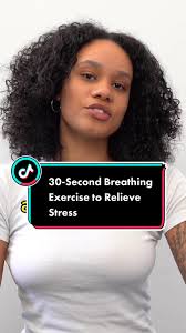Feeling stressed? Take a breather with Esther as she shares a quick and  effective way to relieve stress in just 30 seconds! 💆‍♀️✨ Watch as she  demonstrates the simple yet powerful alternate nostril ...