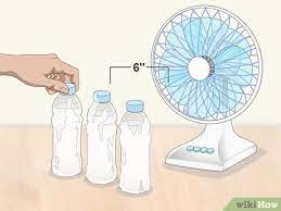 Image Titled Make An Easy Homemade Air Conditioner From A Fan And Water Bottles Step 3 Homemade Air Conditioner Diy Air Conditioner Air Conditioner