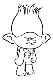 Trolls movie from dreamworks and from the creators of shrek, watch the trailer or the full movie to appreciate this lovely poppy trolls. Trolls Colouring Pages To Print Novocom Top
