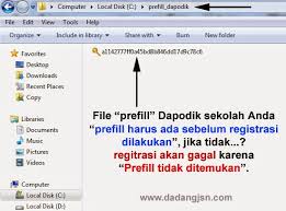 pembaruan penambahan validasi variabel yang wajib diisi (mandatory) pada. Solusi Prefill Tidak Ditemukan Gagal Registrasi Aplikasi Dapodikdas Dadang Jsn