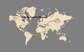 9 january 1905 in st petersburg, russia, when unarmed demonstrators, led by father georgy gapon, were fired upon by soldiers of the imperial guard as they marched towards the winter palace to present a petition to tsar nicholas ii of russia. Bloody Sunday Russia By Mackenzie Vanden Heuvel On Prezi Next