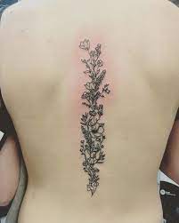 Spine Tattoo Design Bored Panda Tattoos Smalltattoos Tattoosforwomen Tatouage Tatouagefemme Tinta Ta Spine Tattoos For Women Wildflower Tattoo Tattoos