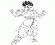 Gohan coloring page to color, print or download. Dragon Ball Cartoon Gogeta Coloring Page Coloring Pages Printable