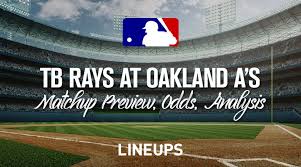 Tampa Bay Rays Vs Oakland Athletics 6 20 19 Starting