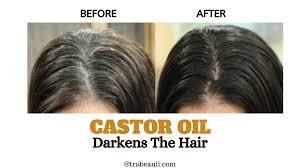 These days, grey hair is visible in people in their early 20s or late teens too. Castor Oil For Growing Hair