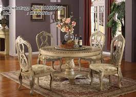 Kursi Makan Set 3 Kursi 1 Meja Contoh Meja Makan Mewah Foto Meja Makan Mewah Gambar M Round Dining Table Sets Luxury Round Dining Table Dining Room Table Set