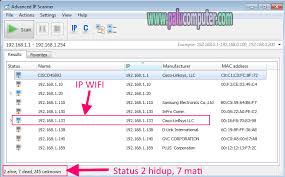 Cara mengetahui kecepatan koneksi internet juga bisa melalui bandwidth place,. Cara Menggunakan Advanced Ip Scanner Untuk Mengetahui Ip Router Wifi Belajar Komputer Dasar Palu