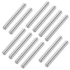 2Pcs 10mm X 100mm Dowel Pin 304 Stainless Steel Cylindrical Shelf Support Pin