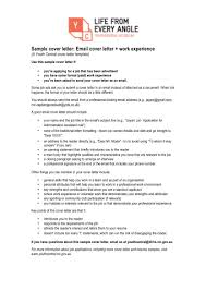Examples of youth worker responsibilities include. 72 Sample Email Cover Letter For Job Application Page 4 Free To Edit Download Print Cocodoc