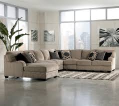Katisha Platinum 5 Piece Sectional Sofa With Left Chaise By Signature Design By Ashley Sectional Sofa With Chaise Furniture Sectional Sofa