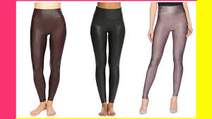 These panties work perfect to fix the issue! The Spanx Leather Leggings Are Still On Sale For Cyber Monday At One Place Huffpost Life