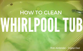 Turn it off when the jets are covered by 2 3 in 5 1 7 6 cm of water. How To Clean A Whirlpool Tub Rob Ainbinder