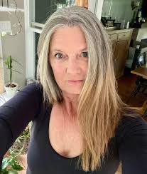 Salon ready vs Lake ready 😂 silverhair don't care 🫶🤍🩶 Enjoying every  second of this long weekend! 🇨🇦