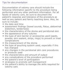 Documentation Of Colostomy Nursing Documentation Nursing
