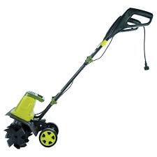Sun Joe 16 Inch 12 Amp Electric Garden Tiller Cultivator Green Sun Joe Tiller