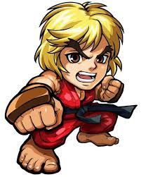 Sfxac Ken Png Personagens Chibi Personagens Street Fighter Chibi
