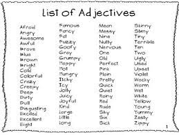 Adjective Activities 2nd Grade Grammar Distance Learning By Milliebee