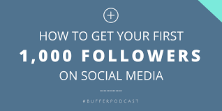 How To Get Your First 1000 Followers On Instagram How To Get Your First 1 000 Followers On Every Major Social Network Social Media Guide Twitter For Business Social Media