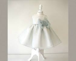 Birthday Dress For 3 Year Old Bow Dress Flower Girl Dresses Organza Flower Girl Dress Satin Flower Girl Dress