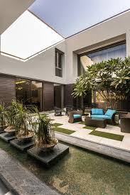 Abhyudaya Villa In Ahmedabad Kns Architects The Architects Diary Bungalow Design Patio Design Terrace Design