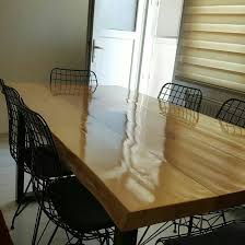 Dogal Agac Yemek Masasi