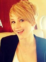 Jennifer Lawrence short hair :: How to style short hair