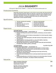 Teacher Resume Examples Education Sample Resumes Livecareer Teacher Resume Examples Teacher Resume Resume Examples