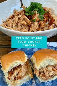 Zero Point Bbq Slow Cooker Chicken Recipe Slow Cooker Bbq Slow Cooker Bbq Chicken Recipes