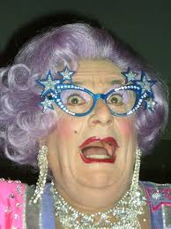 Pastel blue hair can give a traditional hairstyle a bit of flair, dazzling onlookers from the range and complexity of blue pastel tones within the locks perhaps pastel blue is not so trendy where you live? She Ll Always Rock I Will Always Love Her Lol Dame Edna Old People Love Old Women