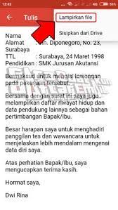Jika kamu merasa informasi ini bermanfaat. Cara Membuat Surat Lamaran Pekerjaan Lewat Email Info Seputar Kerjaan