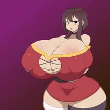 Cecily x Megumin - Captivating breast expansion porn comic
