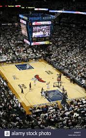 The official facebook of the nba's atlanta hawks. Nba Playoffs 2009 Atlanta Hawks V Miami Heat Philips Arena Atlanta Georgia Usa Stockfotografie Alamy