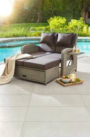 Corner sofa chester alberta salotti. Garten Loungesofa Grau Ausziehbar Entdecken Lounge Aussenmobel Outdoor Mobel