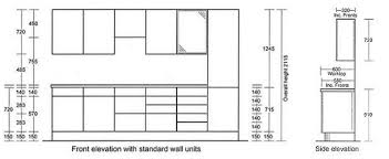 standard kitchen cabinet sizes home