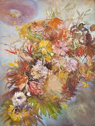 Justin Giunta Art Floral Painting Painting