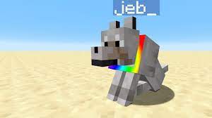 By making a wild wolf a domesticated dog, it will automatically be given a collar. I Made Dogs Have Rainbow Collars In Minecraft 1 14 Youtube